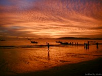 OLYMPUS DIGITAL CAMERA Sunset on Ao Nang Beach