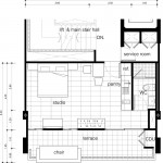 The Lai Thai Floor Plans: Studio Unit Type B