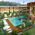 The Lai Thai, Ao Nang, Krabi: view of the pool area