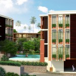 The Lai Thai, Ao Nang, Krabi: rear view showing parking facilities
